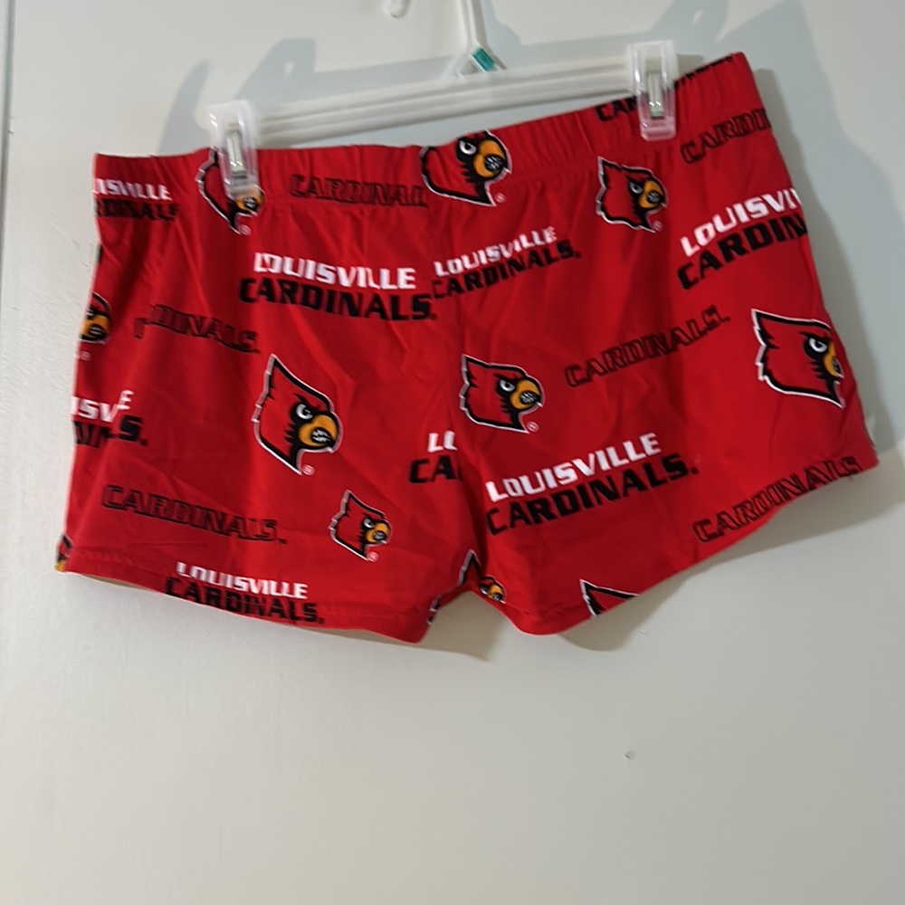 SIDELINE APPAREL Red Black Graphic tank an shorts Louisville Cardinal Sleepwear - Picture 9 of 11